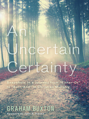 cover image of An Uncertain Certainty